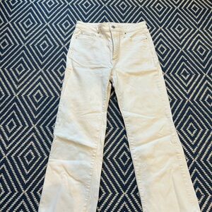 Joe's Jeans Cream Flare & Wide Leg Jeans